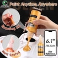thumbnail image 5 of Pintura acrílica metálica Marie's de 50 ml, pigmentos brillantes y perlados con botella, plateado dorado para pintura artística DIY, madera, vidrio, 5 of 5