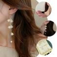 thumbnail image 4 of Greenadscape 1Par Pendientes De Campana Beige Con De Gancho Cómodo, 4 of 8