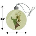 thumbnail image 7 of Deer Heads Trio Design Hunting Hunter Camouflage Acrylic Christmas Tree Holiday Ornament, 7 of 7