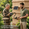 thumbnail image 2 of COOLFLY 2.5K Smart Bird Feeder Camera with Solar Panel & Gooseneck Mount, AI Bird Identification, Wireless Outdoor Bird Watching Camera, 2 of 7