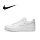 thumbnail image 1 of Nike Air Force 1 - Zapatillas de skate para hombre y mujer, color negro y blanco, cómodas, informales, para exteriores, planas, 1 of 5