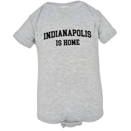 

PleaseMeTees™ Baby Indianapolis Indy Is Home Born In From HQ Jumpsuit