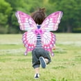 thumbnail image 1 of BELOVING Butterfly Wing Cosplay Costume for Party Supplies Stage Performance Carnival Pink, 1 of 10