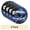 Blue and Black, variant on AND1 Enigma Rubber Basketball: Size 7 (29.5") Deep Channel Construction, for Indoor/Outdoor Use