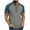 Light Blue, variant on Kaemgyyd Men's Henley Shirts Lightweight Short Sleeve Casual Basic Tee Comfort Fashion Color Block Button Muscle T-Shirt