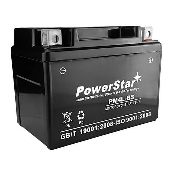 YTX4L-BS Sealed AGM Scooter, ATV, and Dirt Bike Battery