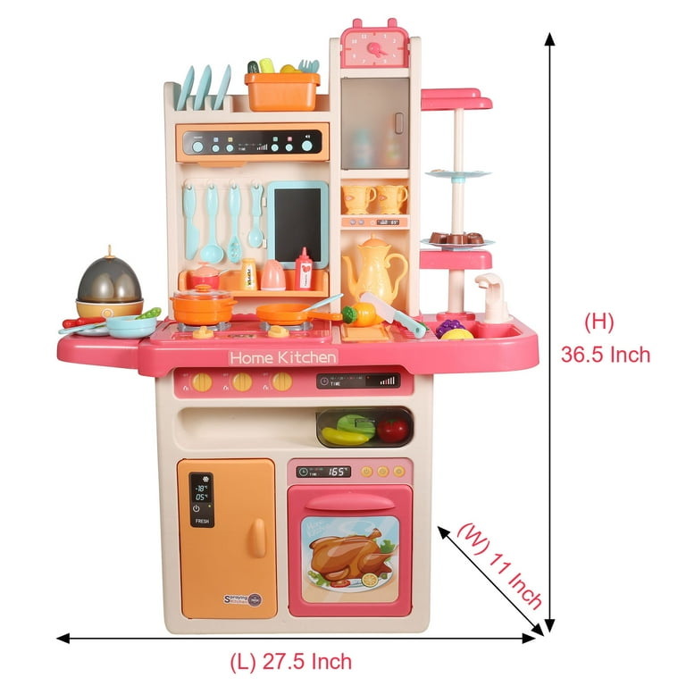 kitchen Set, with Musics and Lights Toys Kitchen Accessories