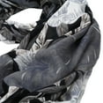 thumbnail image 3 of Premium Elegant 3-Tone Floral Design Scarf Wrap Shawl Stole, 3 of 3
