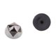 thumbnail image 3 of juegos de remaches en apariencia de estrella remaches rápidos para reparación de artesanías de material cuero - oro, se describe Negro BLESIY Forma geométrica clavos remaches, 3 of 7