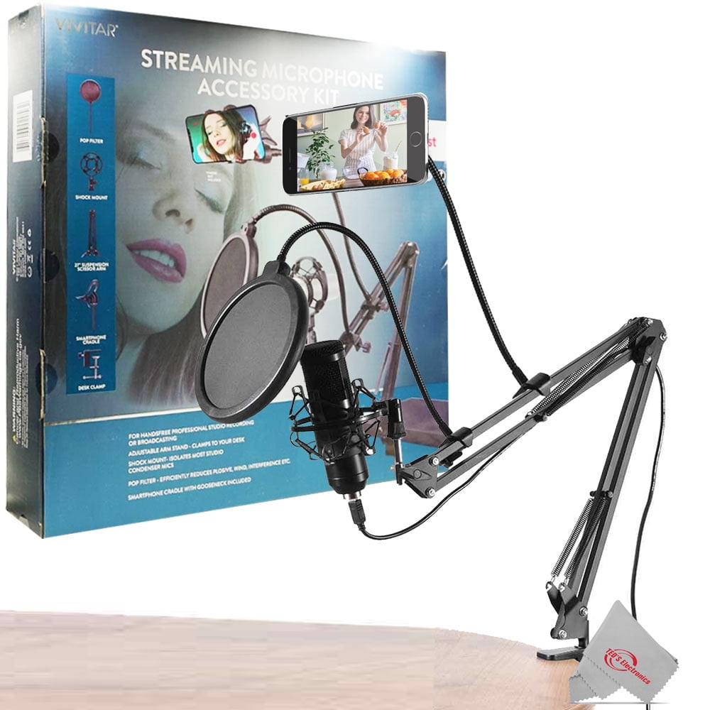 Vivitar Streaming Microphone Accessory Kit VIVMICACCKIT