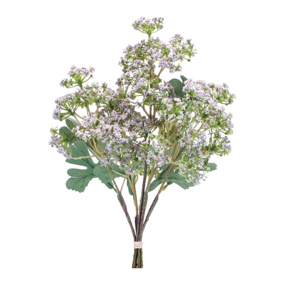 Melrose Angelica Floral Artificial Bundle Sprays - 15.25" - Purple - Set of 2