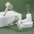 thumbnail image 3 of Guardoinrt Wireless Portable Food Mixer Hand Blender USB Rechargeable 3 Modes Adjustable Egg Beater with Container Kitchen Baking White, 3 of 6