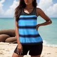 thumbnail image 2 of Kcodviy Swimsuits for Women with Ladies Swimsuits Plus Size Shorts athletic Two Piece Swim for Women Plus Size Bathing Suits Racerback Tank Womens Skirted Swimsuit Bottoms Tops Swimwear, 2 of 8