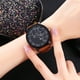 thumbnail image 3 of Reloj de cuarzo para mujer, relojes para mujer, escala inglesa, esfera geométrica, reloj de cuarzo informal de moda para hombres y mujeres, reloj A, 3 of 3
