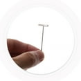 thumbnail image 3 of MasteelfCA 150Pcs Daily Use Wig Needles Stainless Steel Wig Pin Convenient Blocking Needles, 3 of 8