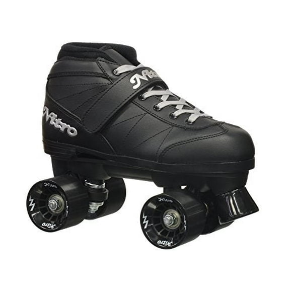Epic Skates Super Nitro Indoor/Outdoor Quad Speed Roller Skates, Adult 8