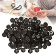 thumbnail image 4 of Wood Button, Clothing Accessories Sewing Fastener 2-Hole Button Dark Coffee DIY Sewing Accessory  For DIY Handicrafts For Daily Clothing, 4 of 8