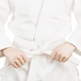 thumbnail image 5 of Uxcell Polyester Taekwondo Colored Ranking Belt For Practitioners White 1.57"x8.5', 5 of 5