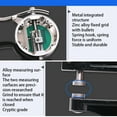 thumbnail image 3 of Aluminium Electronic Thickness Gauge Professional Button Control Hand Held Control Digital Display Meter LCD 0-12.7mm Paper Film Adhesive Tape Meter, 3 of 7