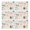 White Boho Bohemia, variant on White Geometric Diamond Chevron Pattern Summer Placemats Table Placemats Set Of 4-Linen Kitchen Washable Placemats Table Mats 11.8"x17.7" Non-Slip Heat Resistant