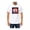 white, variant on Black Scale Mens The Omen Graphic T-Shirt, White, Small