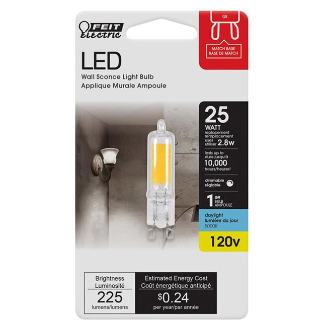 G9 25w x 20 240v bulb frosted glass including free delivery 