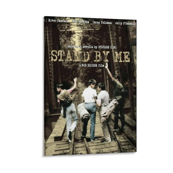 Stand by Me Movie Canvas Wall Art  Canvas Art Poster And Wall Art Picture Print Modern Family Bedroom Decor Posters