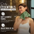 thumbnail image 6 of RIVERSIDE 24 Pack Washcloth 12x12 Soft Absorbent Cotton with Assorted Colors for Face, Body and Spa, 6 of 9