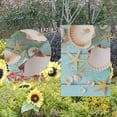 thumbnail image 2 of SKYSONIC Garden Flag Shells Starfishes On Wooden Floor Double-Sided Printed House Sports Flag-28x40(in)-Polyester Decorative Flags for Courtyard Garden Flowerpot, 2 of 6