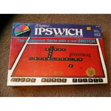 scrabble ipswitch board game - a cross connection word (Best Scrabble Board Game With Turntable)