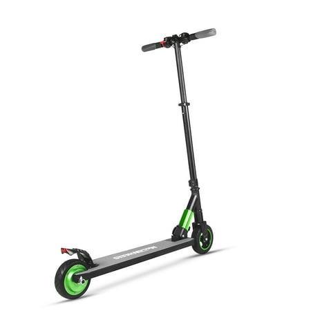 Megawheels Green Folding Two-Wheel Scooter for Kids Adults Foldable Travel Commute Convenient