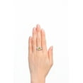 thumbnail image 2 of RYLOS Bagues pour Femmes Bague en Or Blanc 14K XOXO Câlins et Baisers Bague Pierre Précieuse 9x7 mm et Diamant Novembre Citrine Bijoux pour Femmes Taille 7, 2 of 7