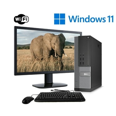 Dell Optiplex 3010 Tower Computer PC, 3.20 GHz Intel i5 Quad Core Gen 3, 16GB DDR3 RAM, 2TB SATA Hard Drive, Windows 11 Professional 64bit with 22" LCD Monitor