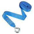 thumbnail image 4 of HEMOTON Trailer Winch Strap Tow Strap Tow Belt Heavy Duty Tow Rope Fishing Boat Winch Strap 6, 4 of 8