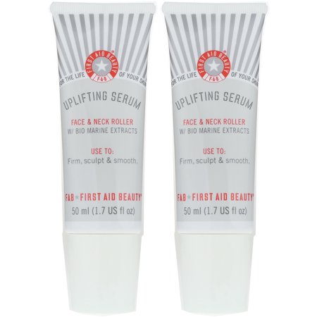First Aid Beauty Uplifting Serum Face & Neck Roller 1.7Oz/50ml New [Pack Of