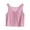Tank Tops for Women Plus Size-Pink, variant on Homenesgenics Tank Tops for Women under $5 Women's Summer Casual Fashion Solid Color Short Sexy Round Neck Tank Tops Pink XXXXXL