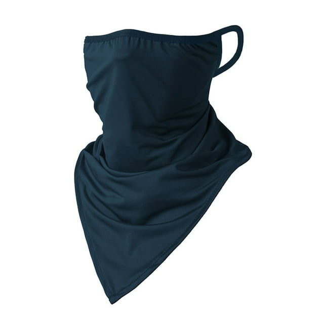 Icesilk Triangle Scarf For Summer Outdoor Cycling Triangular Scarf With Breathable Face And Unisex For Men And Women.