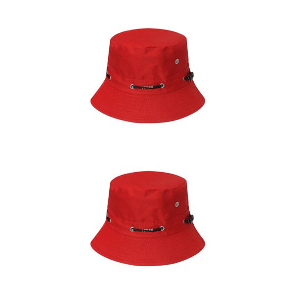 Sombrero de pescador Sonducket cómodo y transpirable rojo 58cm 2Conjunto