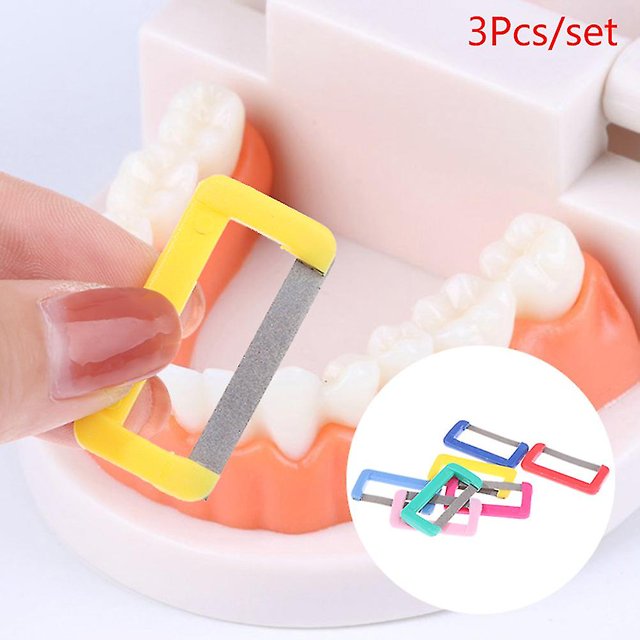 3x Dental Ortodoncia Esmalte Interproximal Pulido Esmalte Dental Reducido Oral