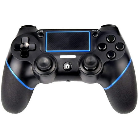 PS4 Wireless Controller, C200 Gamepad DualShock 4 Console for Playstation 4 Touch Panel Joypad with Dual Vibration Game Remote Control (Best Games For Ps4 Remote Play)