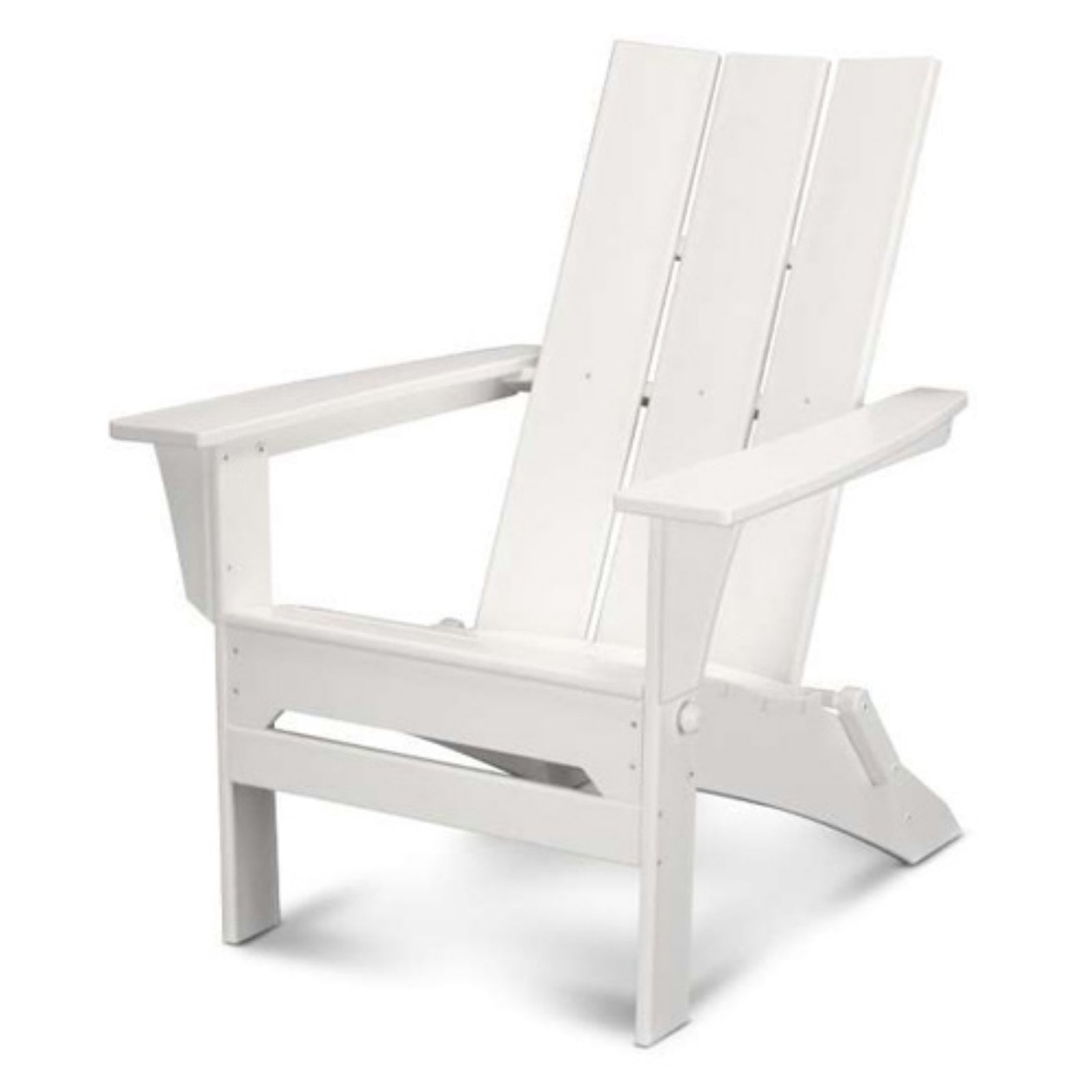 POLYWOOD® Modern Folding Adirondack Chair - Walmart.com ...