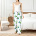 thumbnail image 5 of Pajama Pants Women, Train Pattern green Sweatpants Soft Sleep Lounge Pants, Casual PJ Bottoms Pants with Pockets, 5 of 5