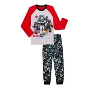 Buzz Lightyear Boys Long Sleeve Top and Pants, 2-Piece Pajamas Set, Sizes 4-12