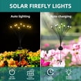 thumbnail image 3 of DAYBETTER 2Pack Solar Powered Firefly Swaying Lighting, 16LED Waterproof, for Patio Walkway Yard Decoration - 2 Pack, 3 of 7