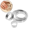 thumbnail image 3 of SHISUYAN 6pcs Kitchen Dumpling Wrapper Molds Household Round Dumpling Skin Cutters, 3 of 8
