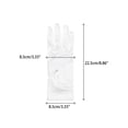 thumbnail image 2 of INSPIRE CHIC Women's Pearl Lace Gloves Female Full Finger Wrist Sleeves for Elegance Female Bridge Wedding Party Dating Prom Dress White2, 2 of 6