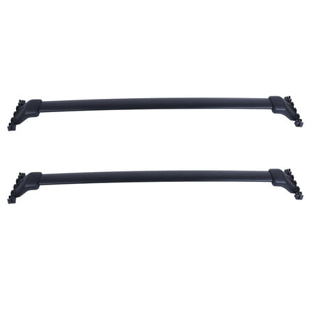 CCIYU Cargo Racks for Honda Pilot 2009-2015 Rooftop Luggage Canoe Kayak Carrier Rack Black Roof Rack Cross Bar - Fits Side Rails Models ONLY