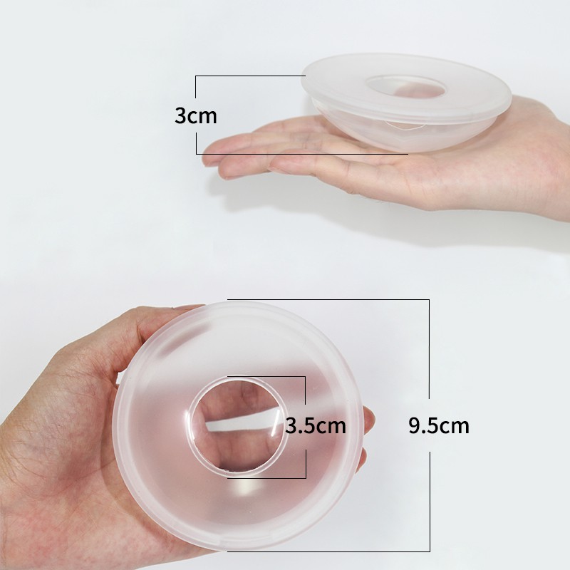 Breast Milk Collector, Soft Breast Shells Wearable Nursing Cups