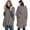 GY1, variant on Women's Oversized Knitted Button-Up Hooded Cape Shawl - Cozy Loose-Fit Poncho Wrap for Casual Outdoor Style GY1,One Size