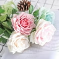 thumbnail image 6 of Clearance!!Single branch Silk Artificial Rose Flowers Wedding Home Table Decor Long Bouquet Arrange Fake Plant Valentine's Day Presents, 6 of 7